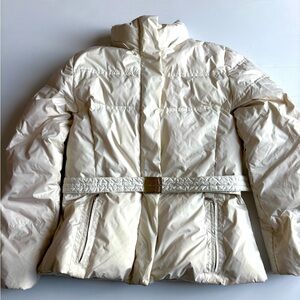 Tommy Hilfiger White Down Jacket